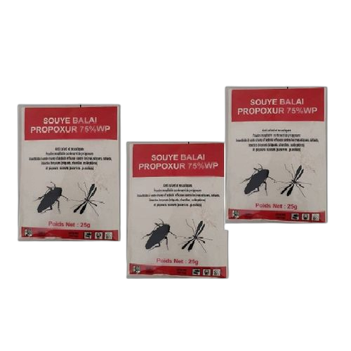 Pack de 3 paquets insecticidepoudre souye balai anti cafards
