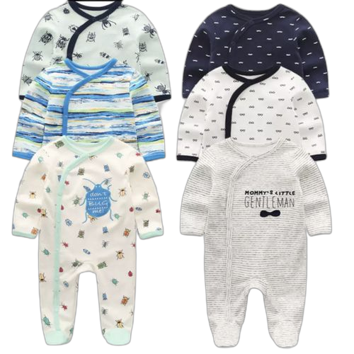 Pack de 5 combinaison bébé garçon