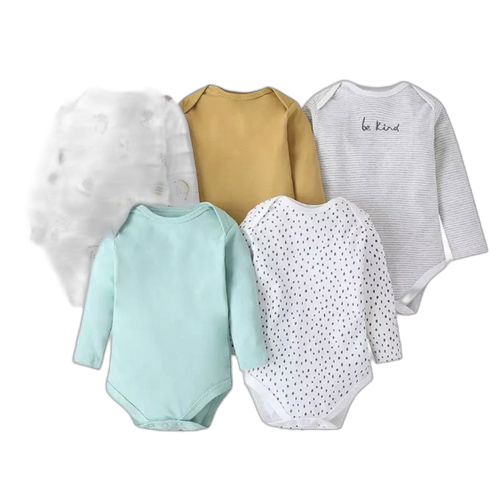 Pack de 5 vêtements manche longue garçon