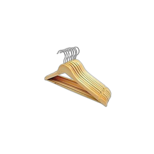 Pack de 6 cintres en bois