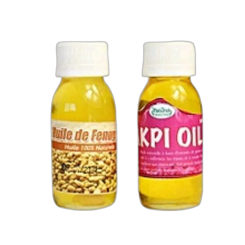 Pack huile akpi 60ml et huile fenugrec 60 ml