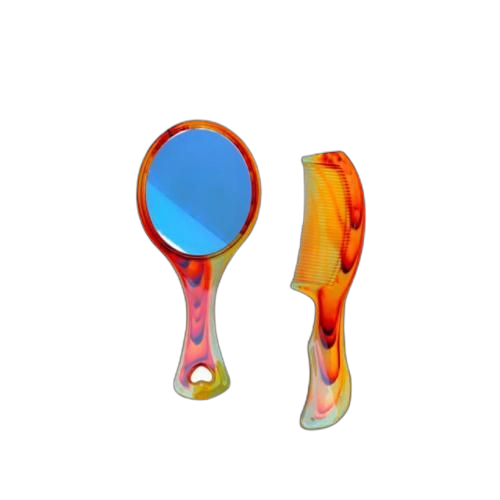 Pack miroir et peigne plus peigne multifonction beigne
