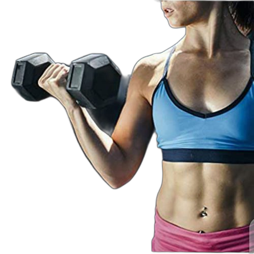 Paire d'haltères de 7.5 kg noire. 2 bras7.5kg chacun, les 2 font 15 kg