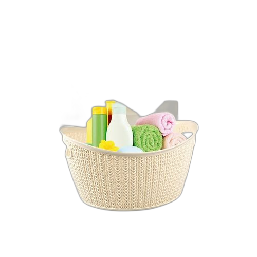 Panier à linge en plastique 9 lt – Image 2