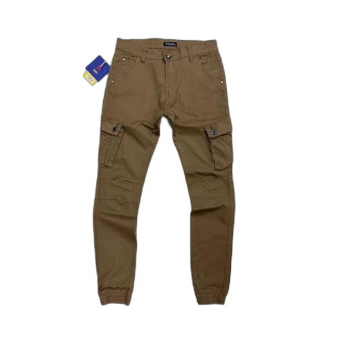 Pantalon cargo kaki marron