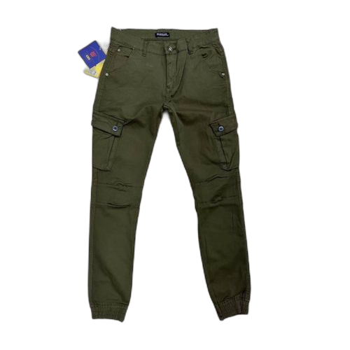 Pantalon cargo vert
