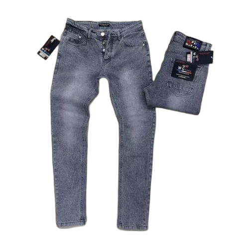 Pantalon jean taille 40 gris