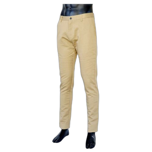 Pantalon kaki style fit beige