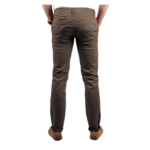 Pantalon kakistyl fit marron