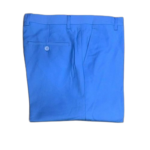 Pantalon super cent coupe droite bleu azur