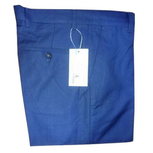 Pantalon super cent coupe droite bleu bic