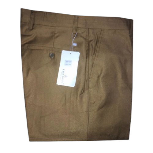 Pantalon super cent coupe droite marron
