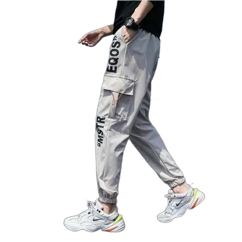 Pantalons décontractés pour hommes pantalons chino pour homme (gris)