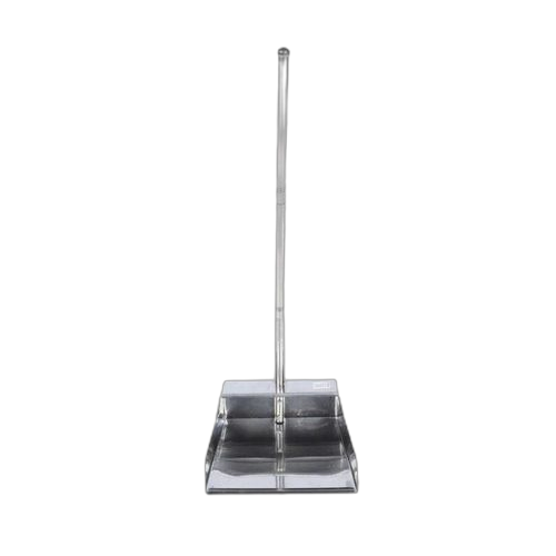Pelle à ordures en métal avec manche 65cm