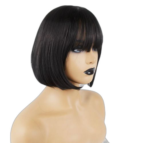 Perruque bobo avec franges 35