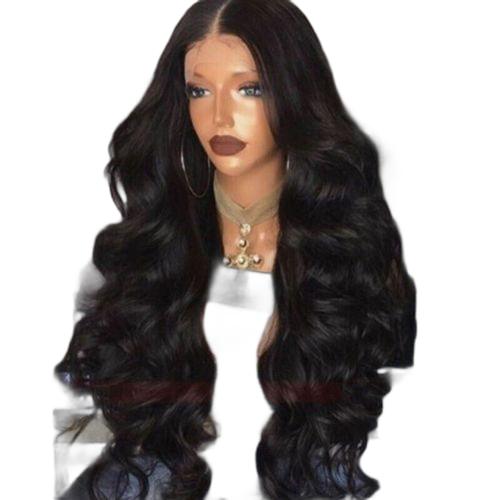 Perruques de cheveux femmes dentelle humaine remy vague de cheveux humains pleine vague perruque brésilienne