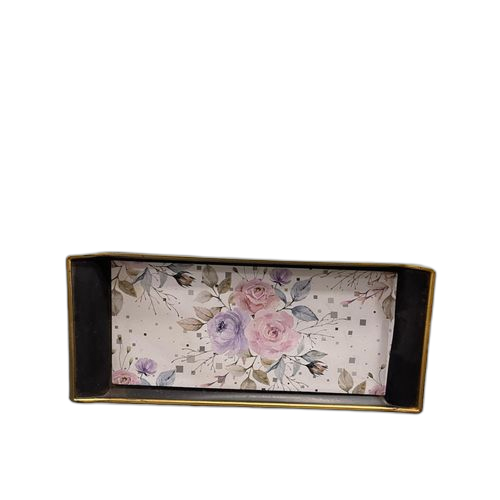 Petit plateau de service rectangulaire de haute qualité turque 29 x 13