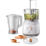 Philips robot de cuisine 19 fonctions, disque 2 en 1 2.1 litres 700w blanc