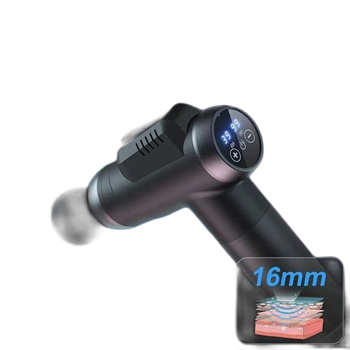 Pistolet de massage musculaire, masseur électrique soulagement douleur