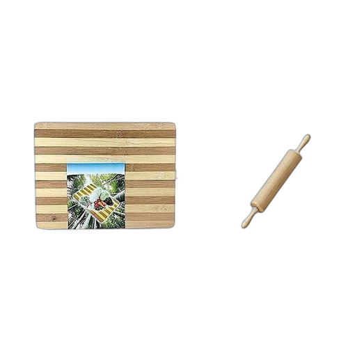 Planche à découper en bois bambou large