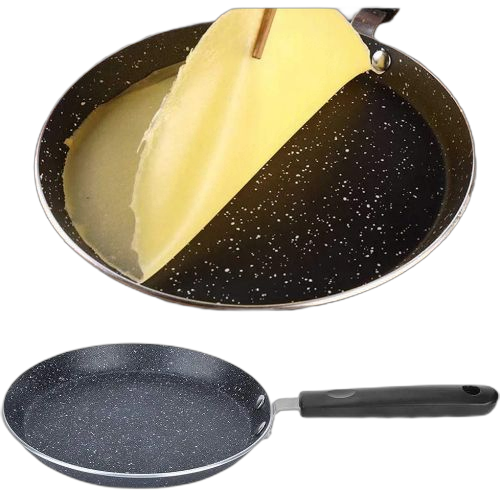 Poêle à crêpes poêle antiadhésive crêpe à induction revêtement en marbre