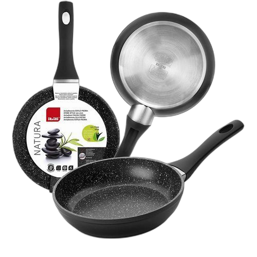 Poêle crêpière anti adhésive de haute qualité antiadhésif façon pierre