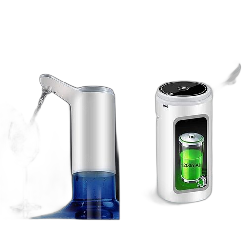 Pompe a eau electrique usb rechargeable pour bouteille de 4,5 a 19 litres