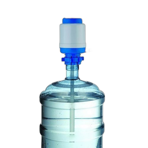 Pompe à eau manuelle bleu blanc