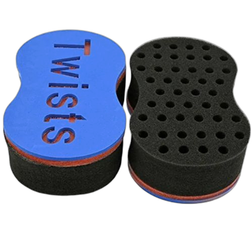 Éponge boucle cheveux twist curl grand modèle.