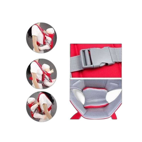 Porte bébé kangourou 3 styles rouge