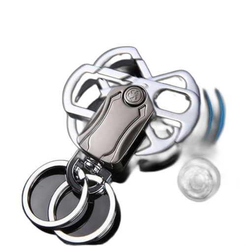 Porte clés voiture multifonction zinc alloy de pour homme