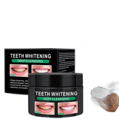 Poudre de blanchiment des dents charbon de bambou