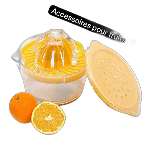 Presse agrumes, presse agrumes manuel, presse agrumes, séparateur de blanc d'oeuf, presse agrumes multifonctionnel,avec récipient à jus
