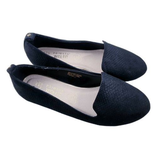 Primark ballerine noir serpent talon or
