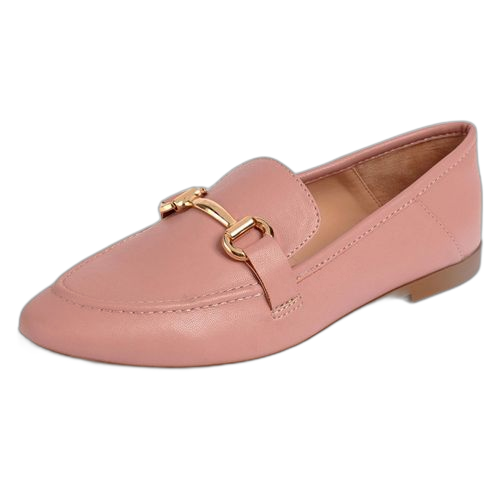 Primark ballerine rose avec chaine or