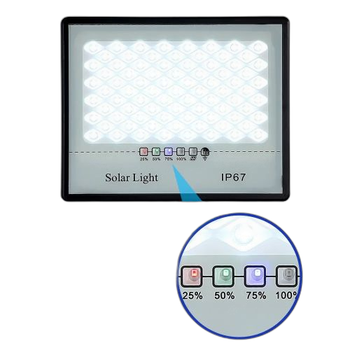 Projecteur solaire intelligent 100 watts
