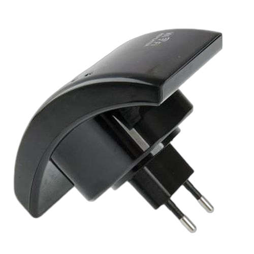 Répéteur wifi sans fil 300mbps, amplificateur de signal wifi longue portée noir