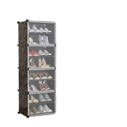 Rangement de chaussures en cube 48 paires plastique