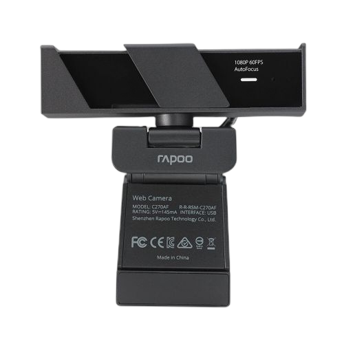 Rapoo webcam rapoo c270af autofocus hd camera 1080p external 60fps