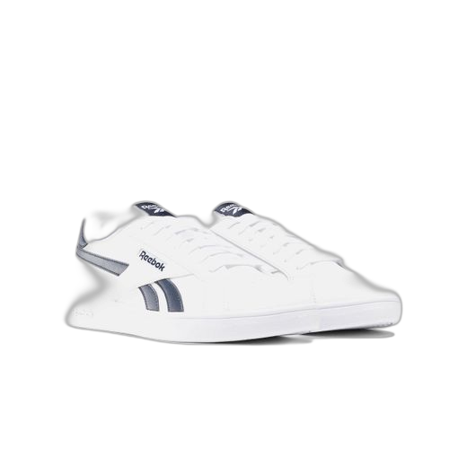 Reebok court retro baskets unisexe ftwwht/vecnav/vecnav