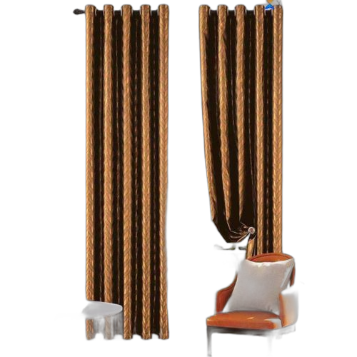 Rideaux 2 pièces marron pour salon ou chambre 2 pièces
