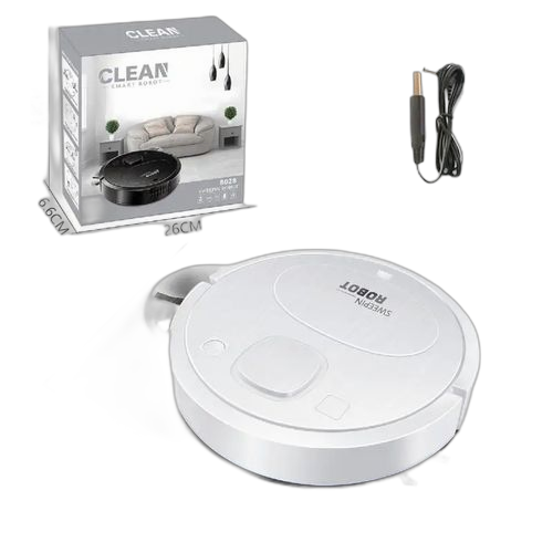 Robot de nettoyage intelligent blanc