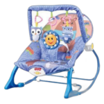 Rocker balancelle pour bébé multifonction– bleu