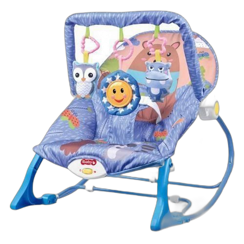 Rocker balancelle pour bébé multifonction– bleu