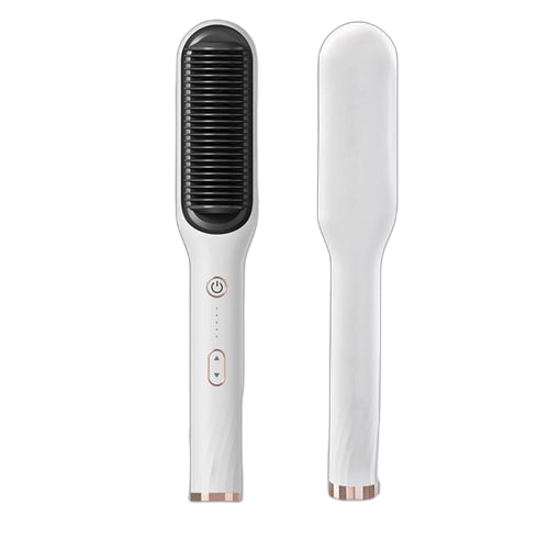 Sèche cheveux multifonctionnel boudou peigne lisseur blanc
