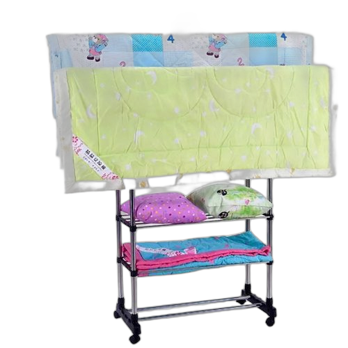 Séche linge rétractable étendoir pliable ailes