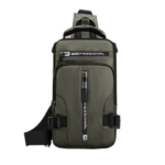 Sac a dos avec port de chargement usb pour homme vert