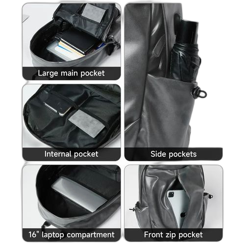 Sac a dos en cuir pour ordinateur xm hommes et femmes