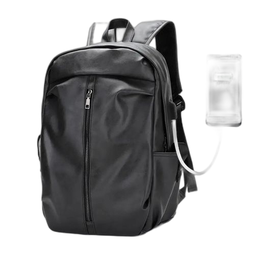 Sac a dos en cuir pu xmpour ordinateur hommes et femmes