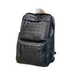 Sac a dos en cuir tissé pour homme, ordinateurs et autres accessoirs
